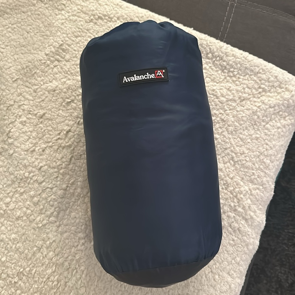 Avalanche Blue Sleeping Bag